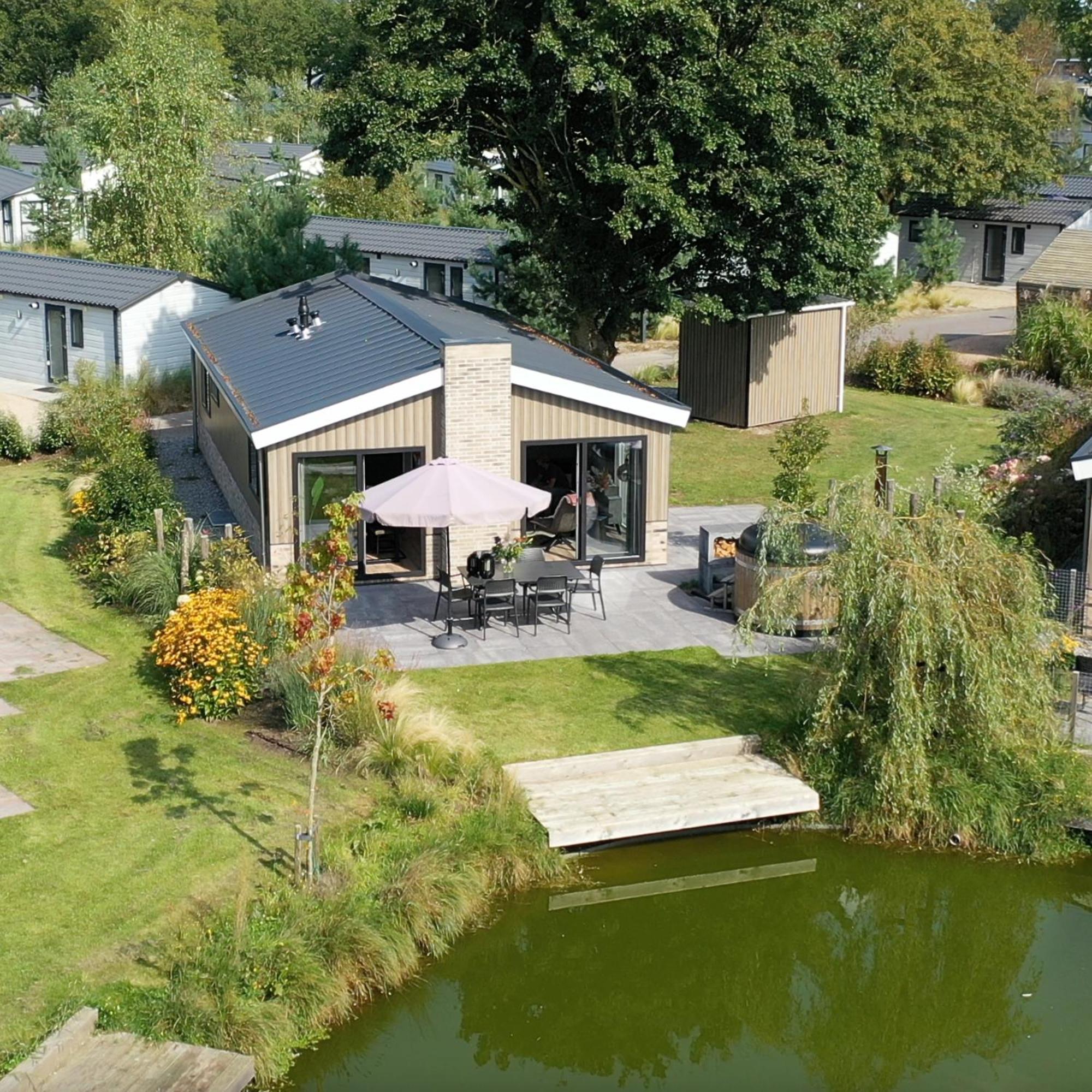 Wellness Chalet Veluwemeer Biddinghuizen Bagian luar foto
